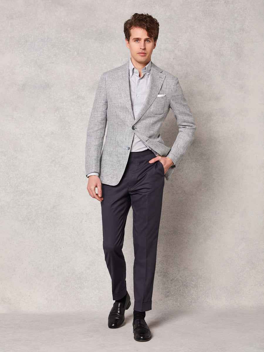 Grey houndstooth deals sport coat